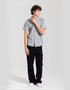 JACQUARD BUTTONDOWN SAFARI SHIRT